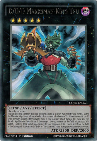 D/D/D Marksman King Tell [CORE-EN052] Rare | Odin's Place