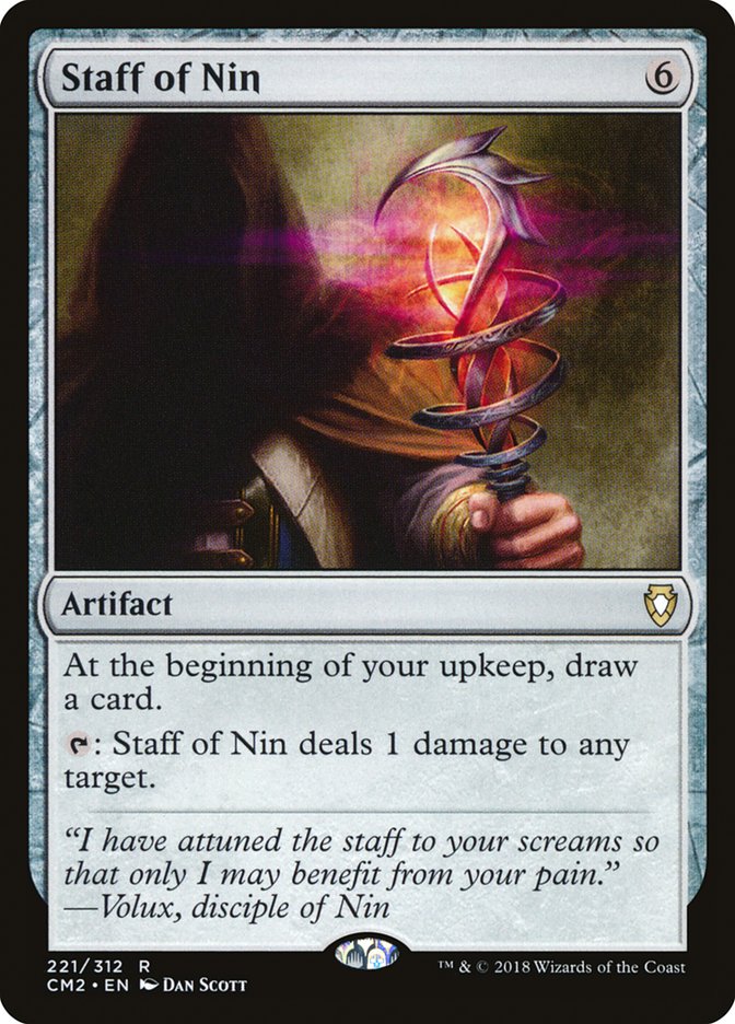 Staff of Nin (221) [Commander Anthology Volume II] | Odin's Place