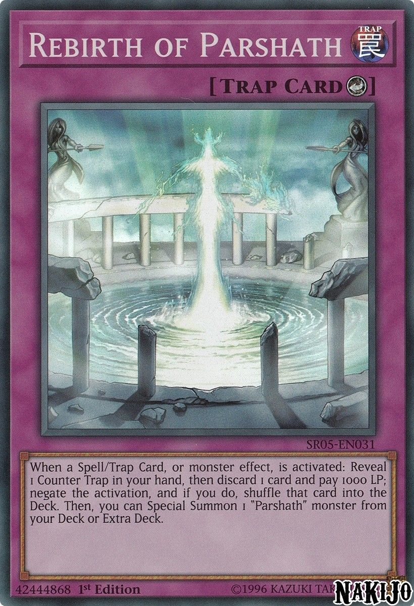 Rebirth of Parshath [SR05-EN031] Super Rare | Odin's Place