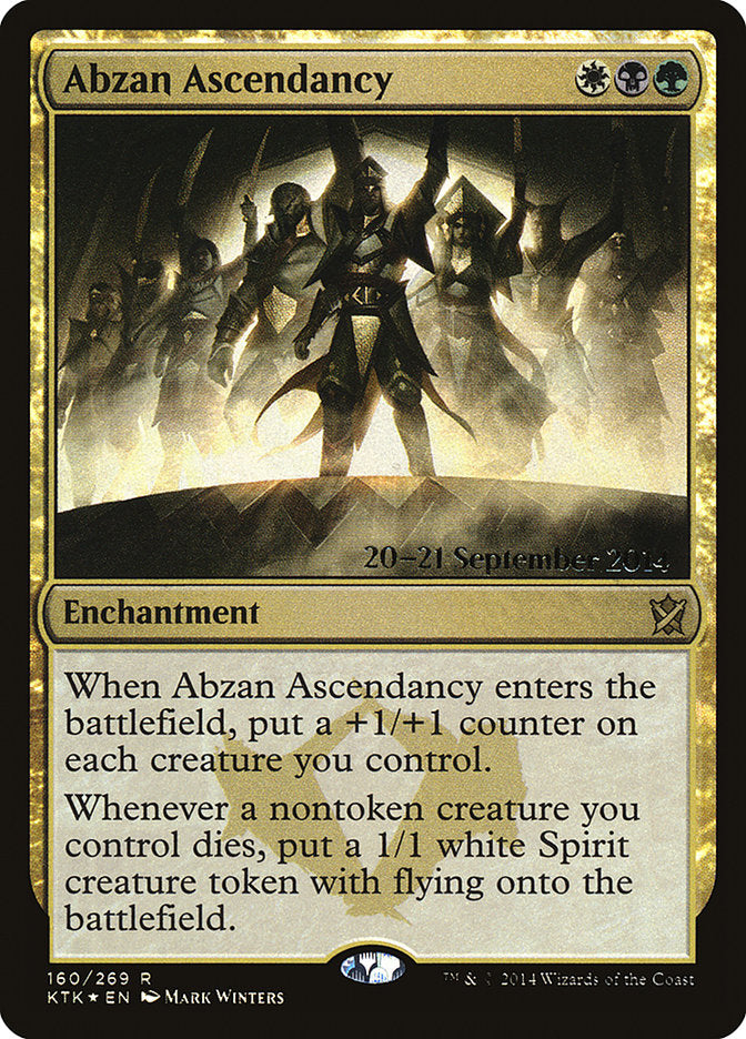 Abzan Ascendancy (160) [Khans of Tarkir Prerelease Promos] | Odin's Place