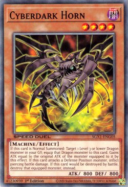 Cyberdark Horn [SGX1-ENG05] Common | Odin's Place