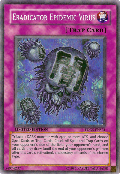 Eradicator Epidemic Virus [TDGS-ENSE1] Super Rare | Odin's Place