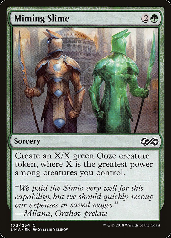 Miming Slime (173) [Ultimate Masters] | Odin's Place