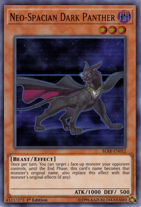 Neo-Spacian Dark Panther [BLRR-EN052] Ultra Rare | Odin's Place