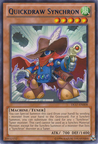 Quickdraw Synchron (Blue) [DL17-EN008] Rare | Odin's Place