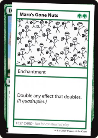 Maro's Gone Nuts (2021 Edition) [Mystery Booster Playtest Cards] | Odin's Place