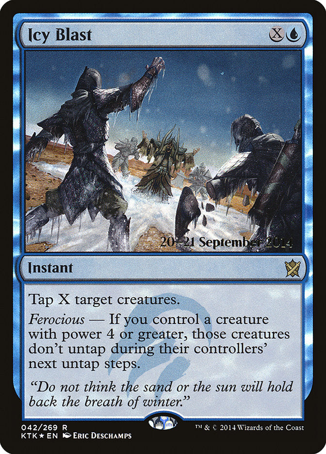 Icy Blast (42) [Khans of Tarkir Prerelease Promos] | Odin's Place