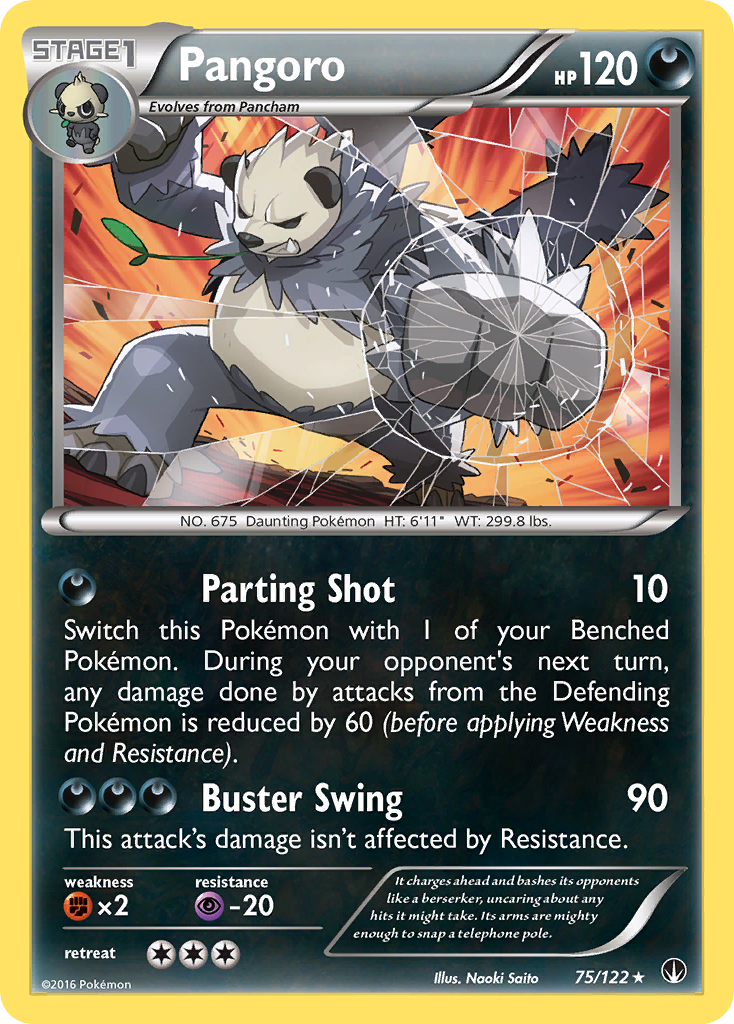 Pangoro (75/122) [XY: BREAKpoint] | Odin's Place