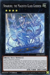Ninaruru, the Magistus Glass Goddess [GEIM-EN007] Super Rare | Odin's Place