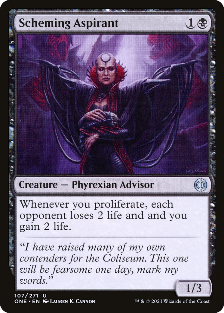 Scheming Aspirant [Phyrexia: All Will Be One] | Odin's Place