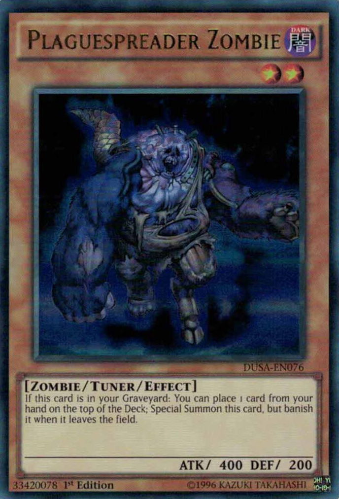 Plaguespreader Zombie [DUSA-EN076] Ultra Rare | Odin's Place