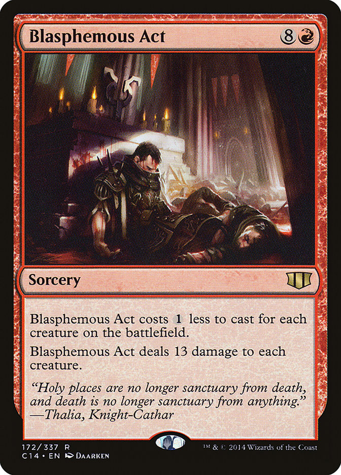Blasphemous Act (172) [Commander 2014] | Odin's Place