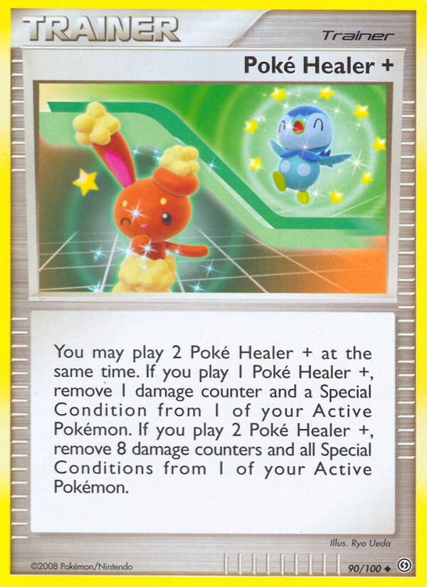 Poke Healer + (90/100) [Diamond & Pearl: Stormfront] | Odin's Place