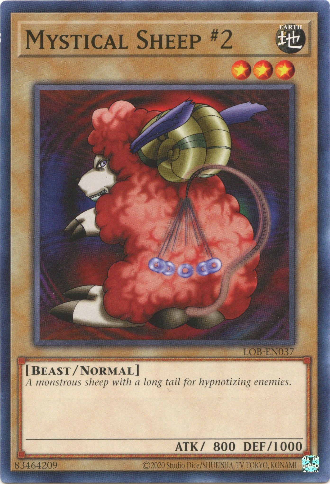 Mystical Sheep #2 (25th Anniversary) [LOB-EN037] Common | Odin's Place