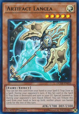 Artifact Lancea [DUDE-EN033] Ultra Rare | Odin's Place