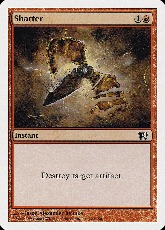 Shatter (220) [Eighth Edition] | Odin's Place