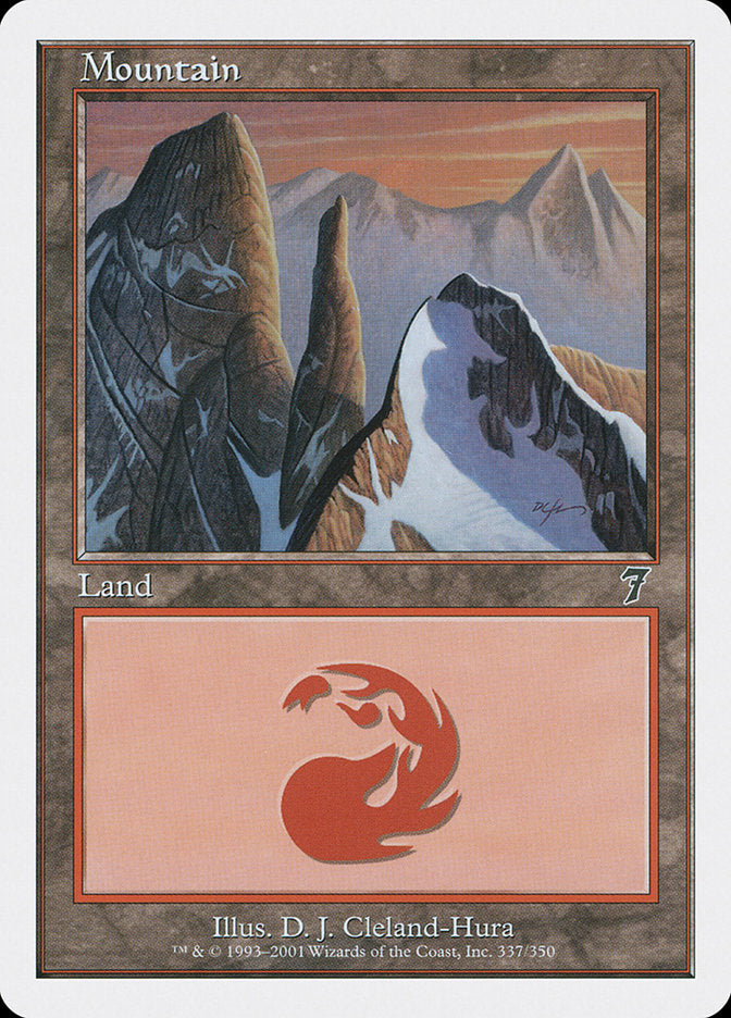 Mountain (337) [Seventh Edition] | Odin's Place