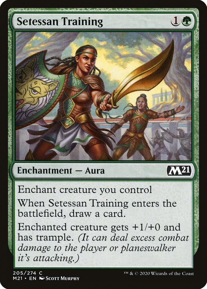 Setessan Training [Core Set 2021] | Odin's Place