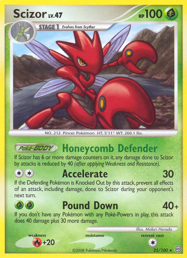 Scizor (25/100) [Diamond & Pearl: Stormfront] | Odin's Place