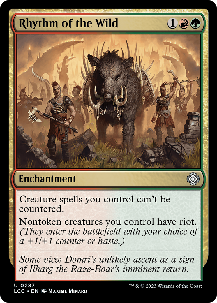 Rhythm of the Wild [The Lost Caverns of Ixalan Commander] | Odin's Place