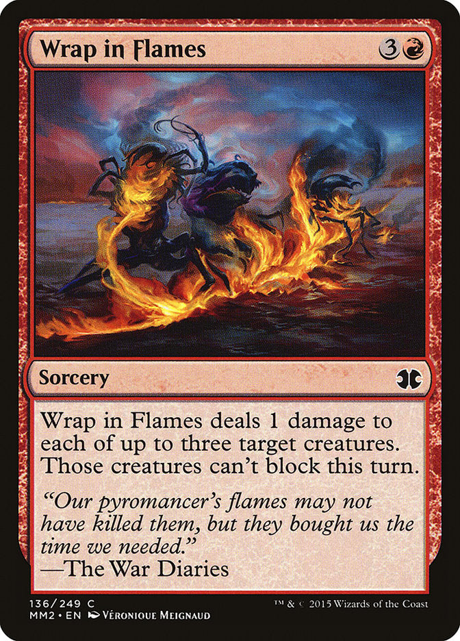 Wrap in Flames (136) [Modern Masters 2015] | Odin's Place