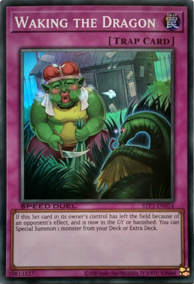Waking the Dragon [STP3-EN014] Super Rare | Odin's Place