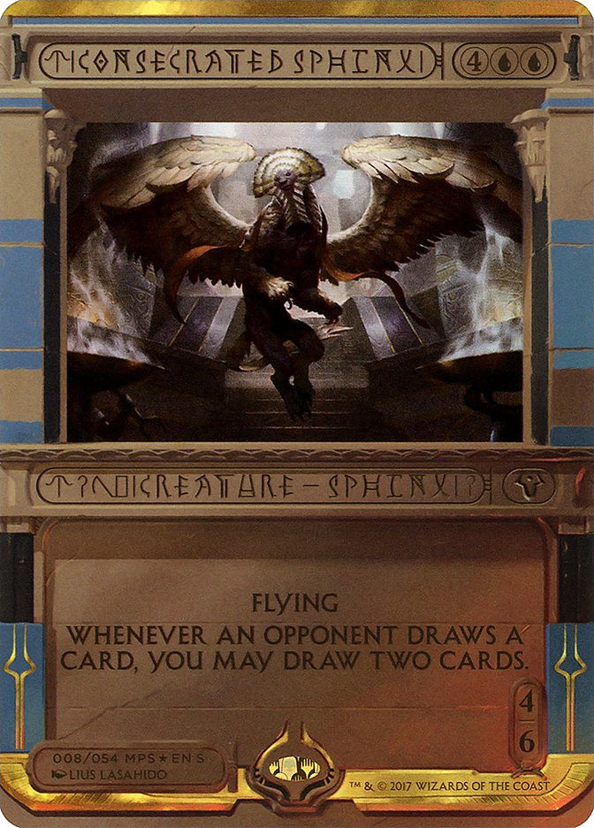 Consecrated Sphinx (8) (Invocation) [Amonkhet Invocations] | Odin's Place