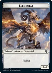 Elemental (003) // Soldier Double-Sided Token [Commander 2020 Tokens] | Odin's Place