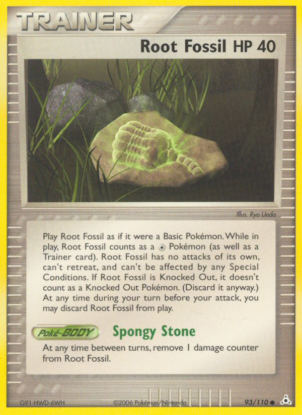 Root Fossil (93/110) [EX: Holon Phantoms] | Odin's Place
