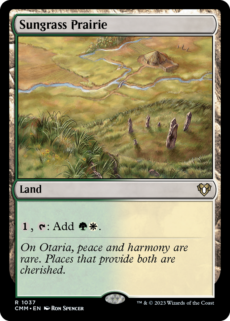 Sungrass Prairie [Commander Masters] | Odin's Place