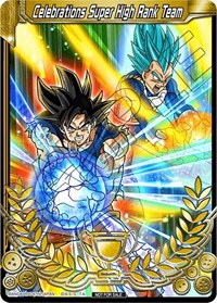 Celebrations Super High Rank Team (Celebrations 2019 - Merit Card - Top 16) [Tournament Promotion Cards] | Odin's Place