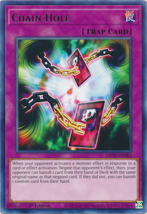 Chain Hole [MP20-EN083] Rare | Odin's Place