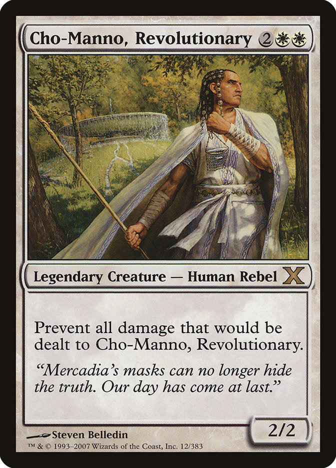 Cho-Manno, Revolutionary (12) [Tenth Edition] | Odin's Place