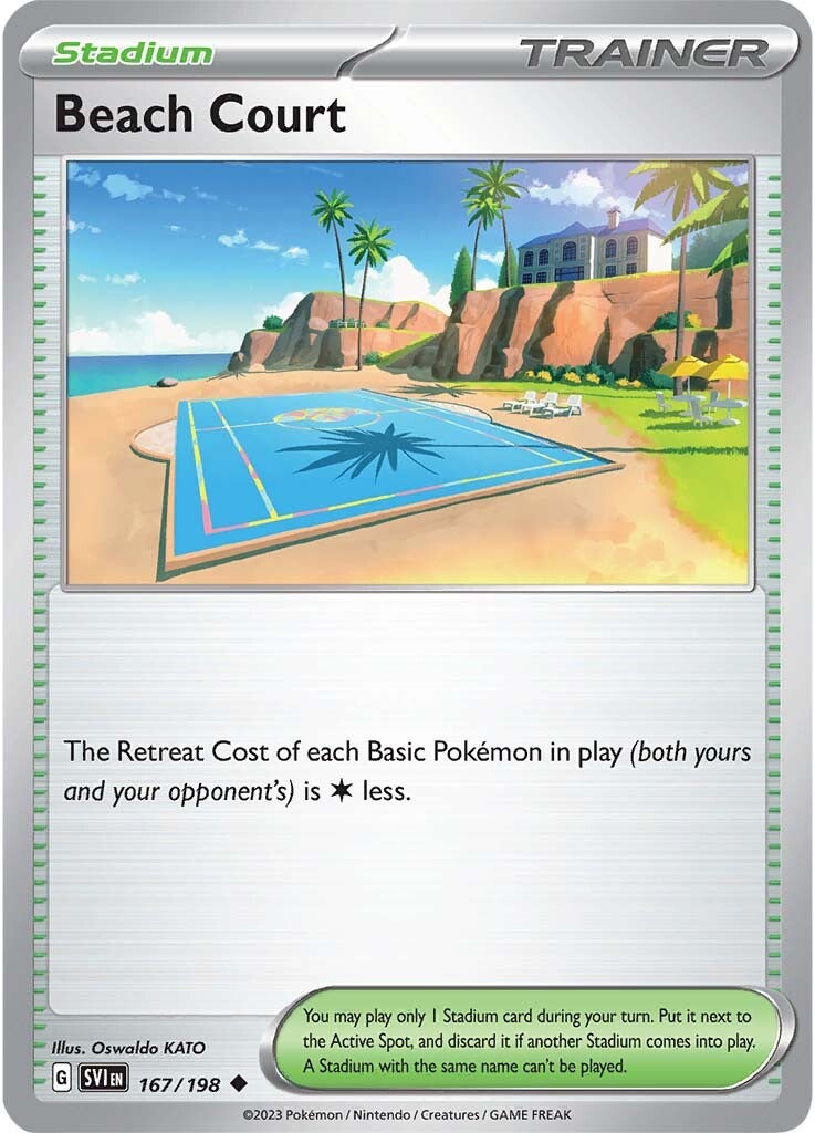 Beach Court (167/198) [Scarlet & Violet: Base Set] | Odin's Place