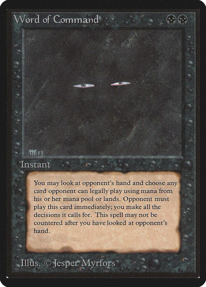 Word of Command (137) [Beta Edition] | Odin's Place
