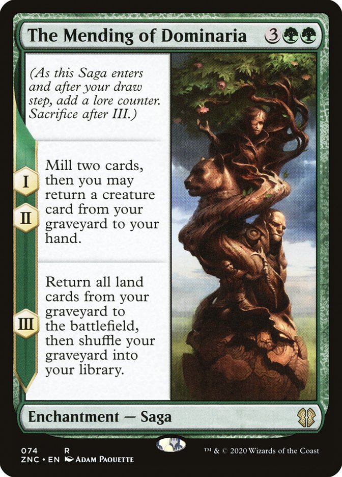 The Mending of Dominaria [Zendikar Rising Commander] | Odin's Place
