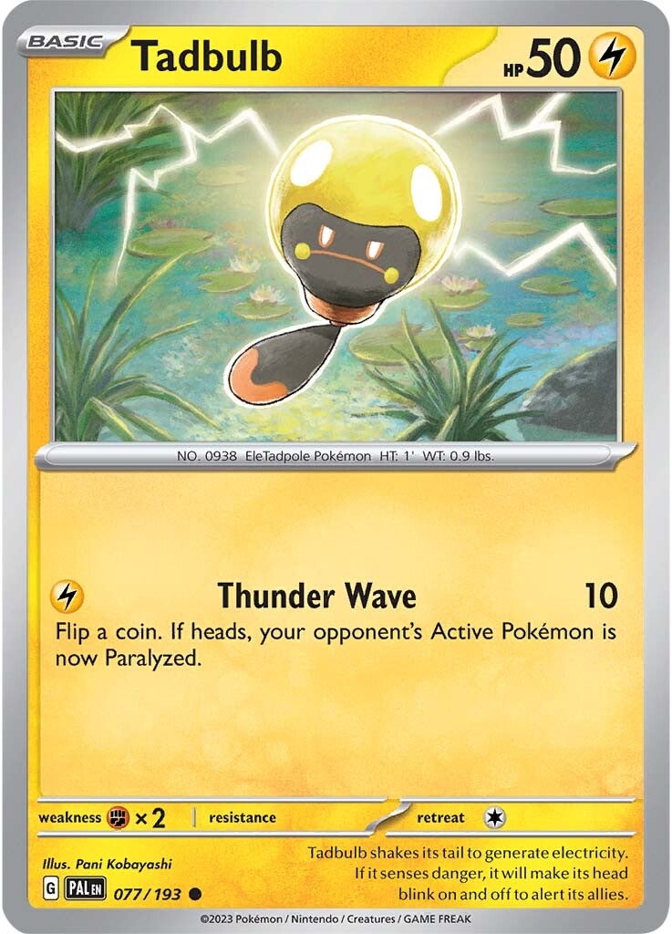 Tadbulb (077/193) [Scarlet & Violet: Paldea Evolved] | Odin's Place