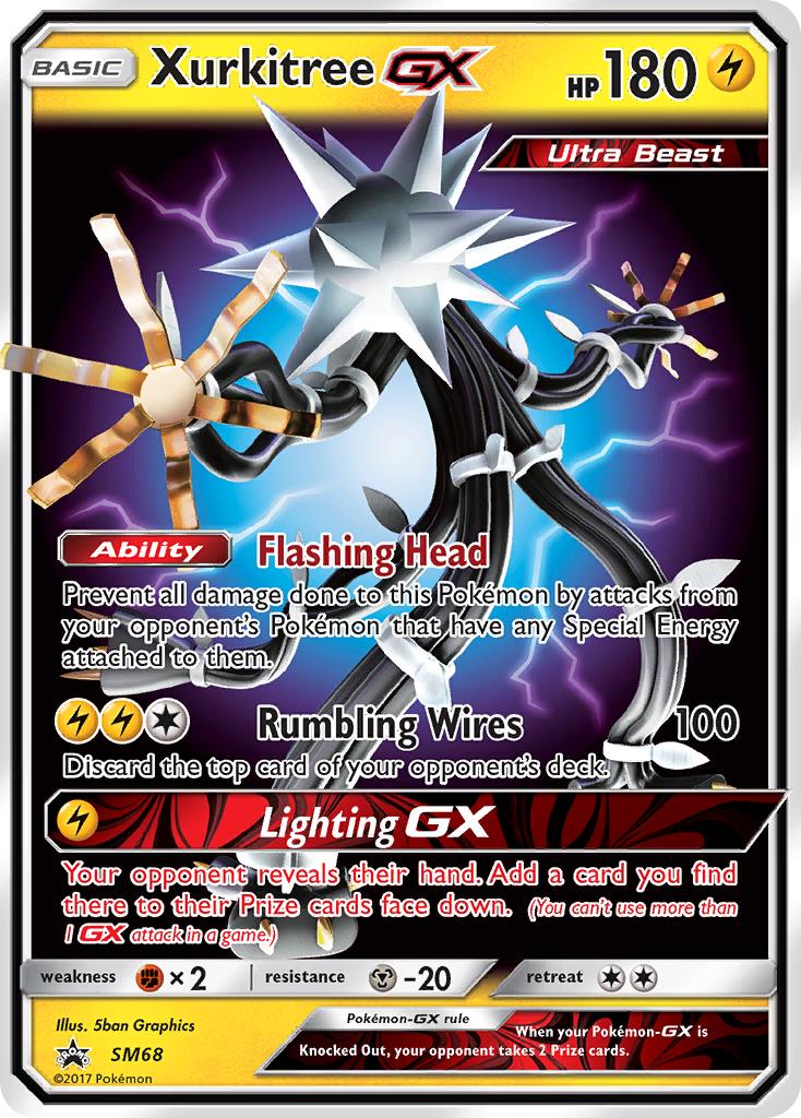 Xurkitree GX (SM68) [Sun & Moon: Black Star Promos] | Odin's Place