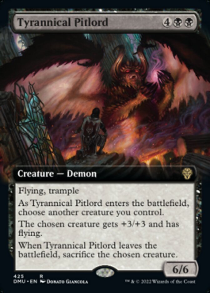 Tyrannical Pitlord (Extended Art) [Dominaria United] | Odin's Place