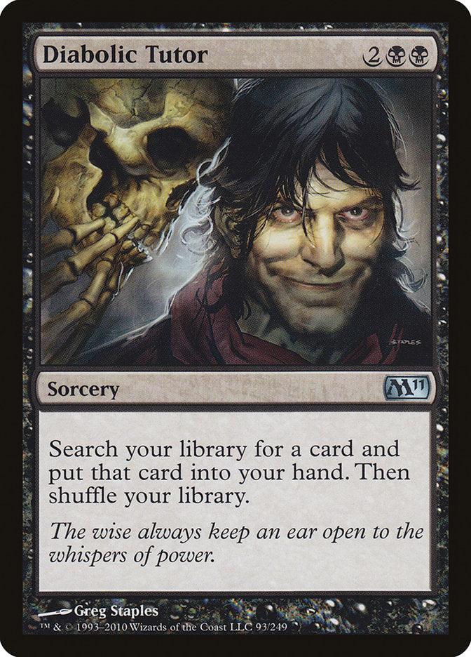 Diabolic Tutor (93) [Magic 2011] | Odin's Place