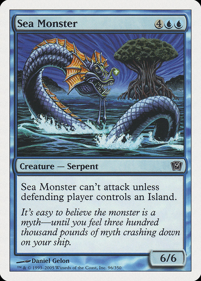 Sea Monster (96) [Ninth Edition] | Odin's Place