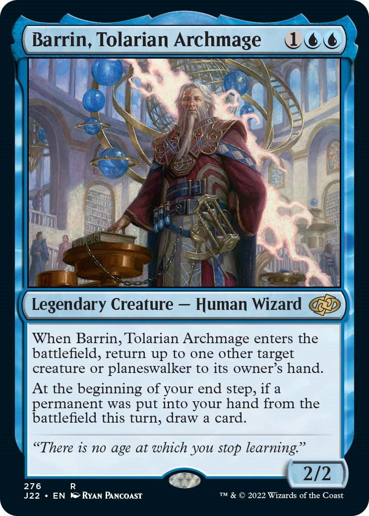 Barrin, Tolarian Archmage [Jumpstart 2022] | Odin's Place