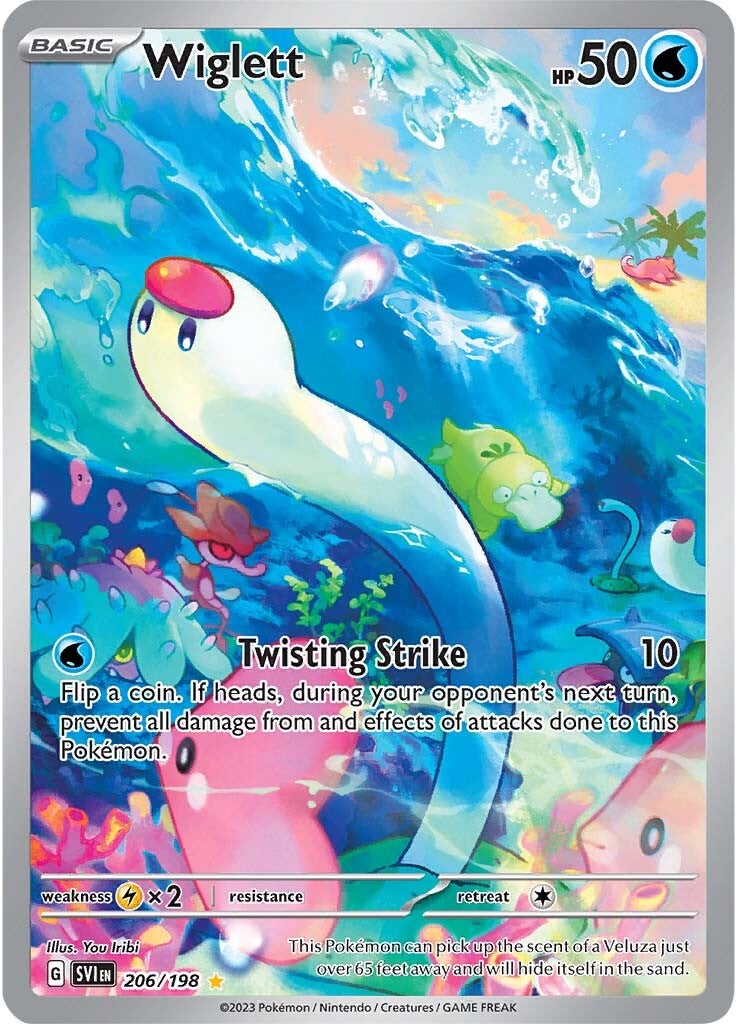 Wiglett (206/198) [Scarlet & Violet: Base Set] | Odin's Place