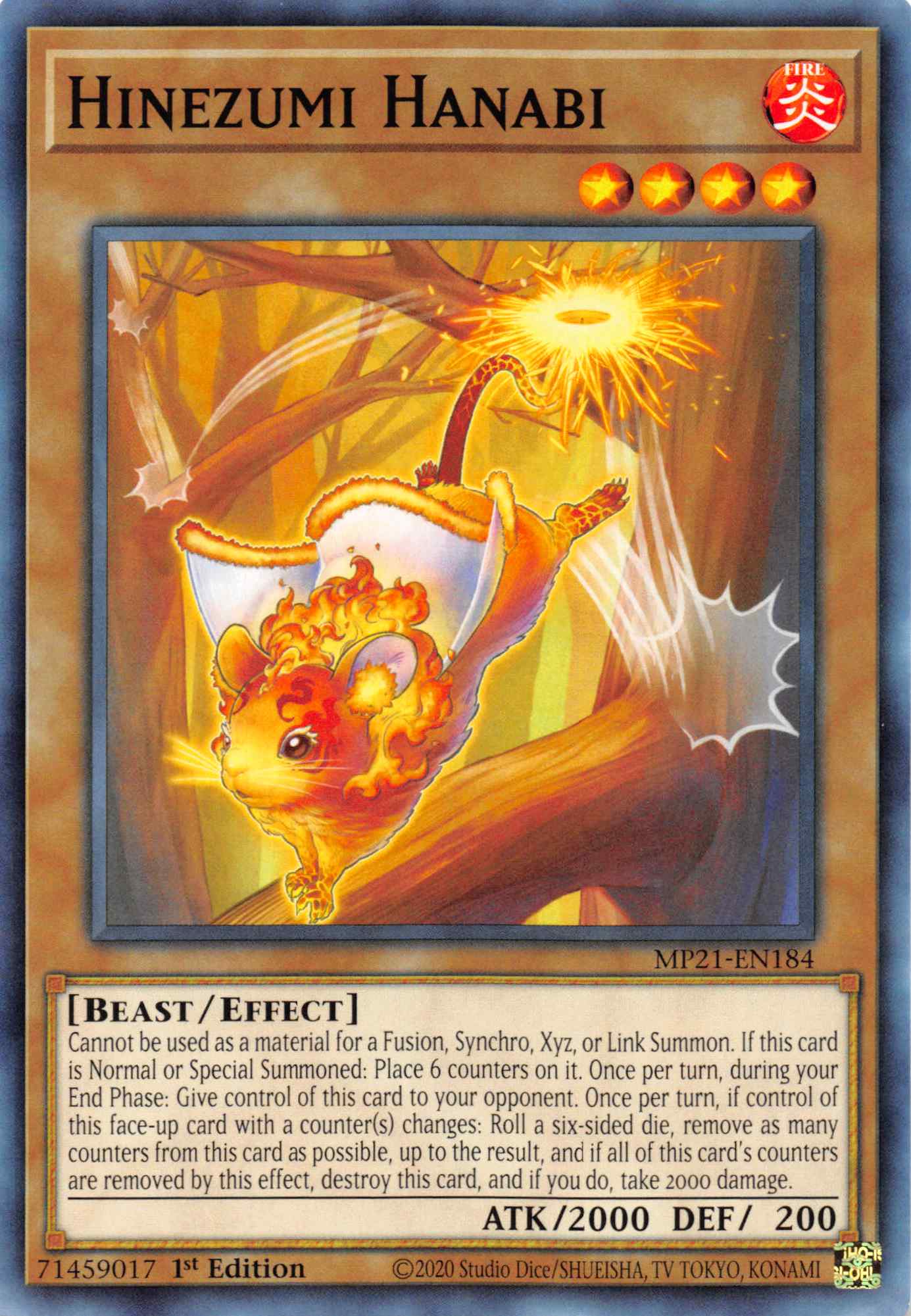 Hinezumi Hanabi [MP21-EN184] Common | Odin's Place