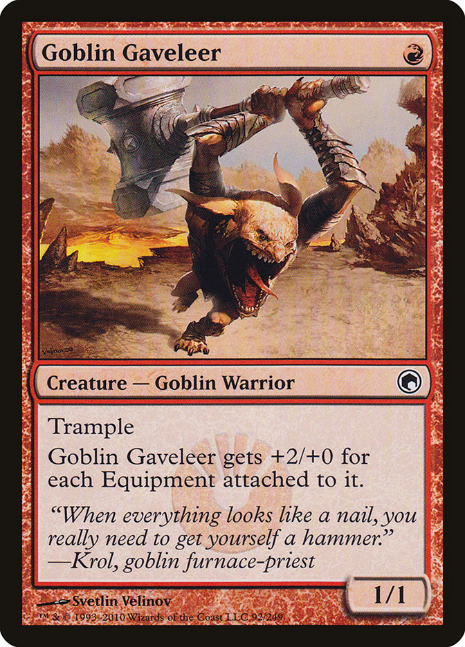 Goblin Gaveleer (92) [Scars of Mirrodin] | Odin's Place