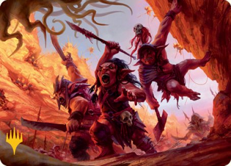 Goblin Art Card (Gold-Stamped Signature) [Dungeons & Dragons: Adventures in the Forgotten Realms Art Series] | Odin's Place