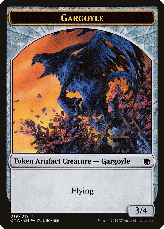 Gargoyle Token (19) [Commander Anthology Tokens] | Odin's Place