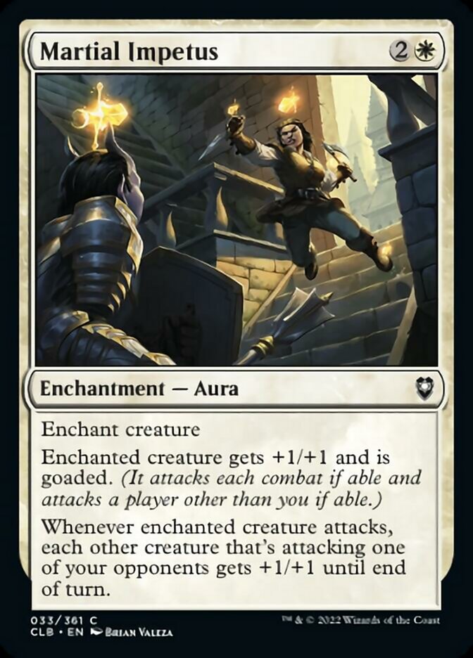 Martial Impetus [Commander Legends: Battle for Baldur's Gate] | Odin's Place