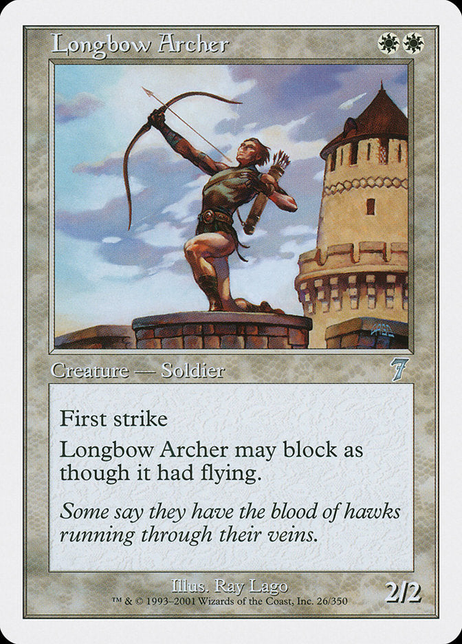 Longbow Archer (26) [Seventh Edition] | Odin's Place