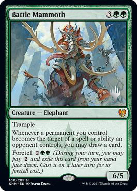 Battle Mammoth (Promo Pack) [Kaldheim Promos] | Odin's Place